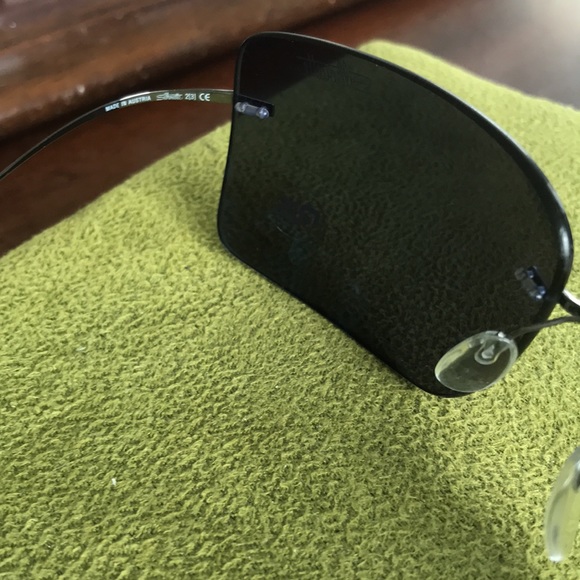 Silhouette Rimless Men’s Sunglass silver - Picture 4 of 5